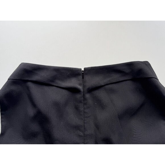 MICHAEL KORS COLLECTION Black Stretch Boucle Crepe Portrait Sheath Dress, Size 4 - Picture 12 of 14